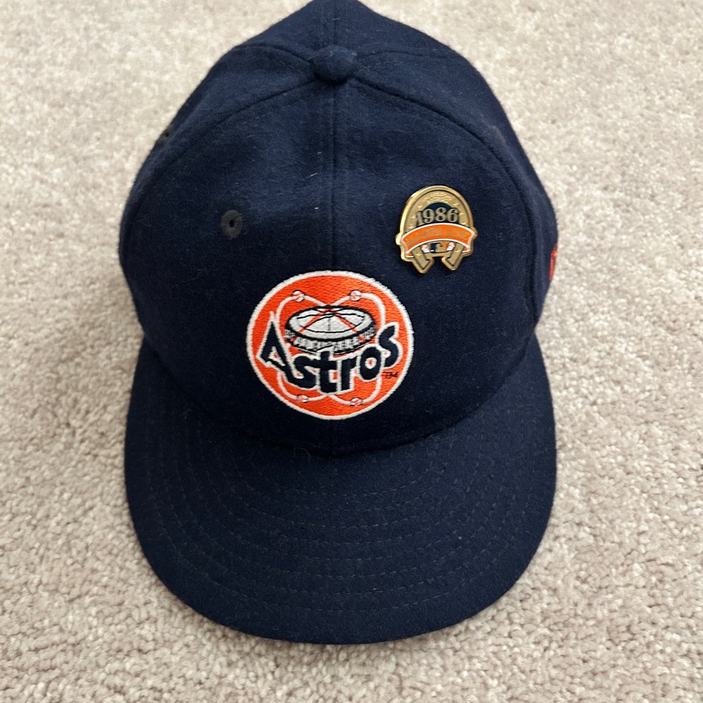 New Era Navy Astros Hat